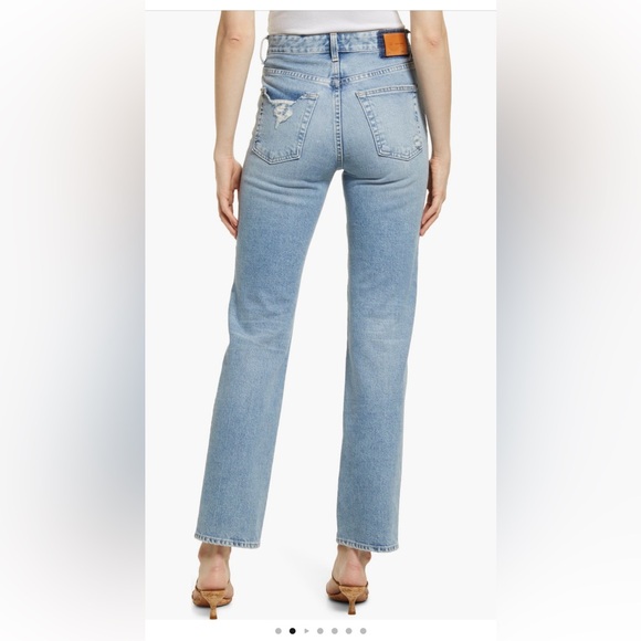 AG Alexxis High Waist Straight leg women’s Jeans size 29 NWT - Picture 2 of 5